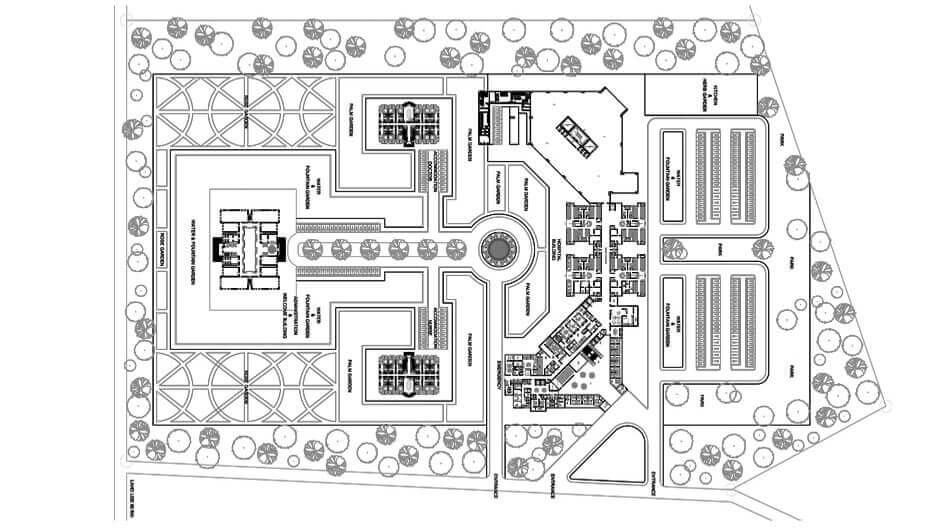 Mk Architects CAD Drawing Master Plan Hospital